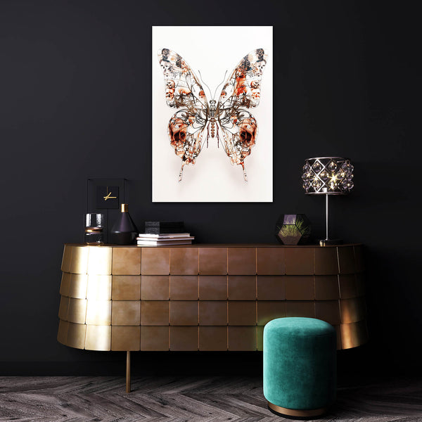 Butterfly Skull Art | MusaArtGallery™