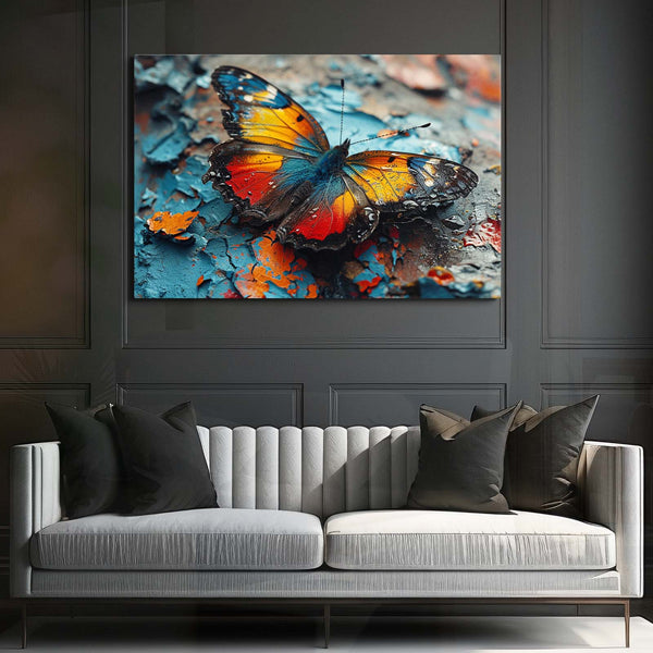 Azur Butterfly Wall Art | MusaArtGallery™