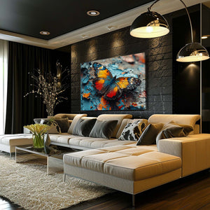 Azur Butterfly Wall Art | MusaArtGallery™