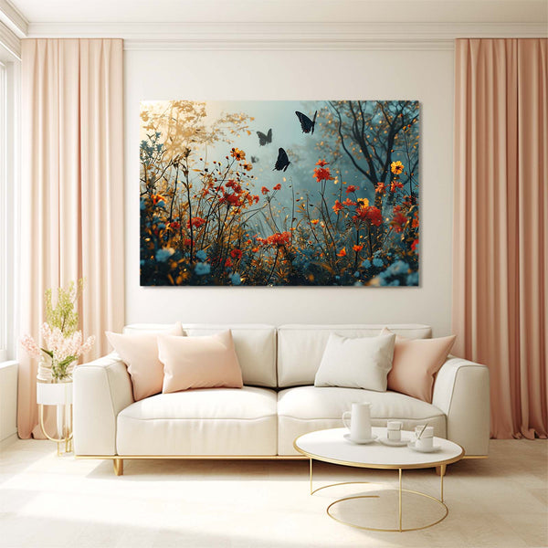 Butterfly Wall Art Canvas | MusaArtGallery™