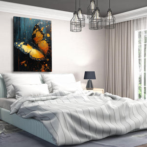 Butterfly Wall Art Gold | MusaArtGallery™