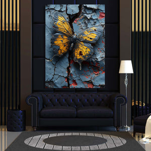 Butterfly Wall Art Template | MusaArtGallery™