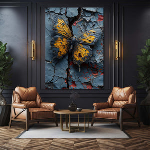 Butterfly Wall Art Template | MusaArtGallery™