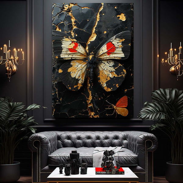 Butterfly Wall Art The Range | MusaArtGallery™