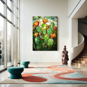 Cactus Art Green