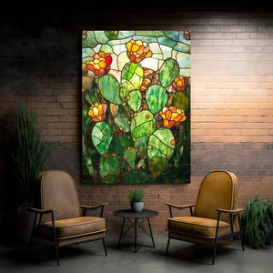 Cactus Art Green