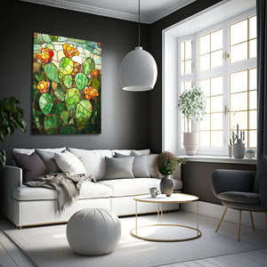 Cactus Art Green
