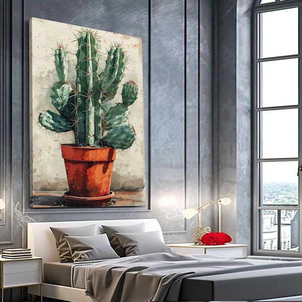 Cactus Canvas Wall Art | MusaArtGallery™