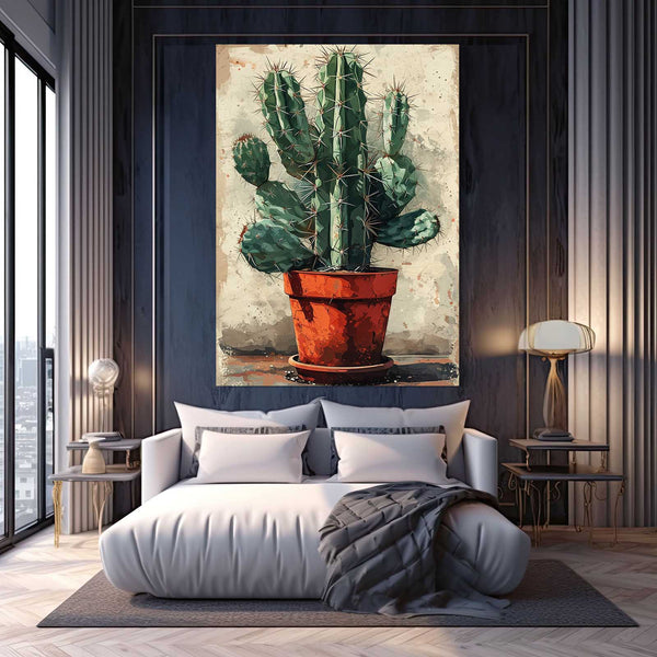 Cactus Canvas Wall Art | MusaArtGallery™