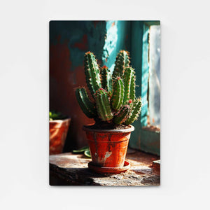 Cactus Pot Art | MusaArtGallery™