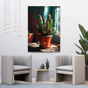 Cactus Pot Art | MusaArtGallery™