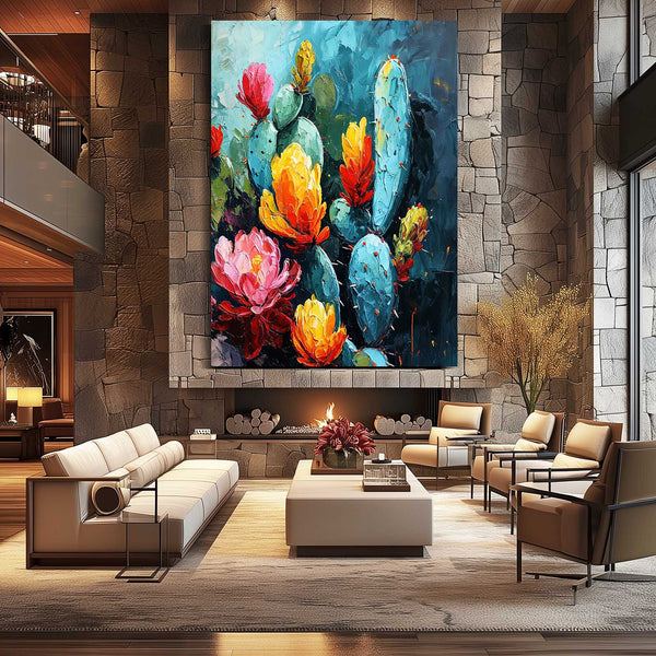 Cactus Print Wall Art | MusaArtGallery™