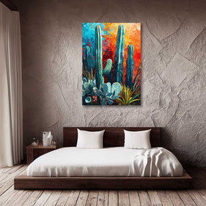 Cactus Wall Art Framed | MusaArtGallery™