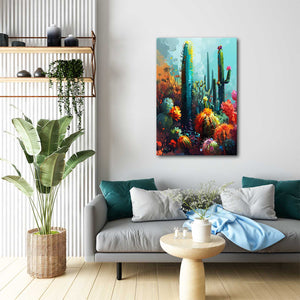 Cactus Wall Art Project | MusaArtGallery™