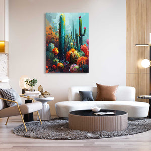 Cactus Wall Art Project | MusaArtGallery™