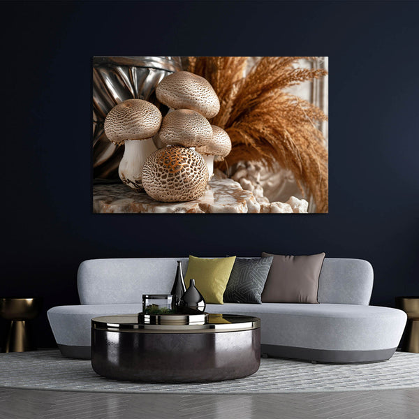 Canvas Art Mushrooms | MusaArtGallery™