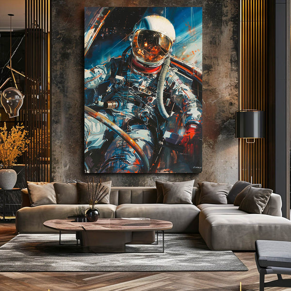 Canvas Astronaut Art  | MusaArtGallery™