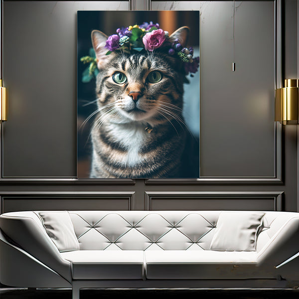 Canvas Cat Wall Art | MusaArtGallery™
