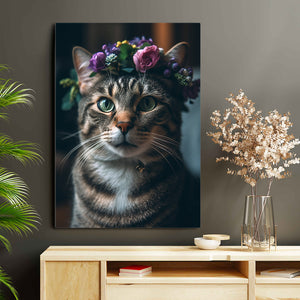 Canvas Cat Wall Art | MusaArtGallery™