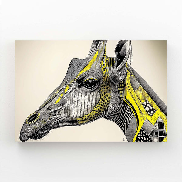Canvas Giraffe Prints
