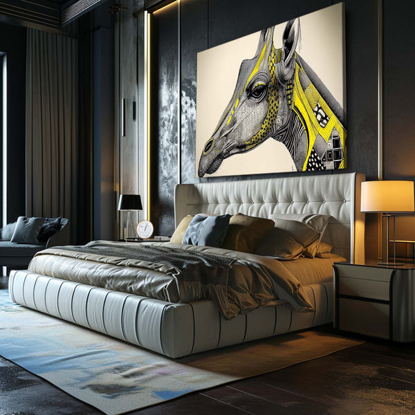 Canvas Giraffe Prints
