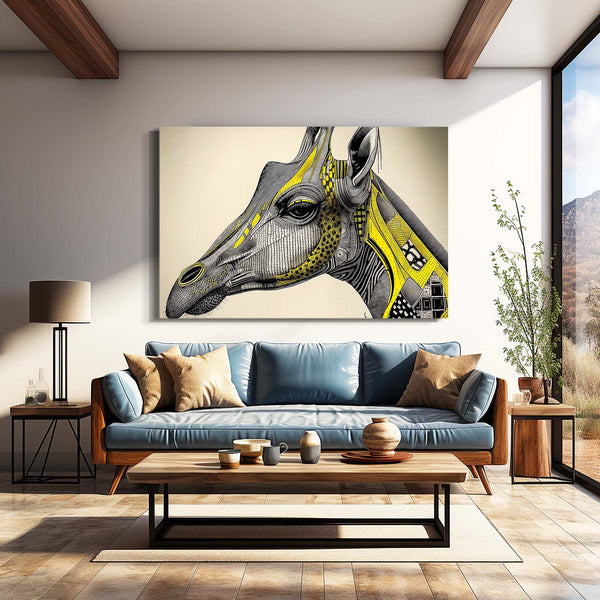 Canvas Giraffe Prints