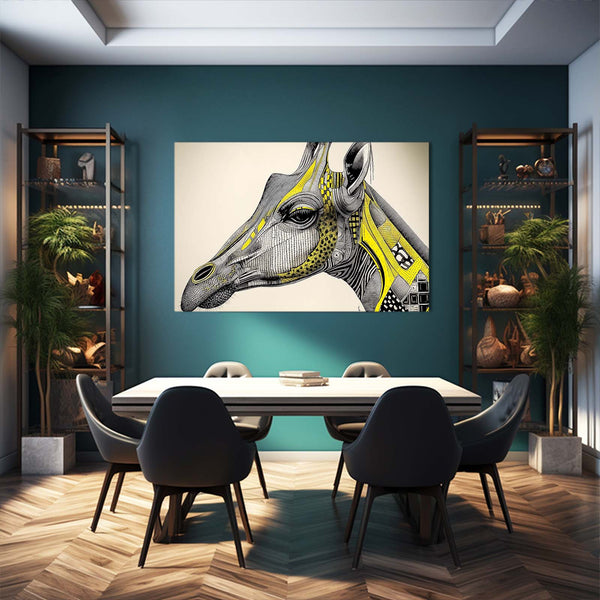 Canvas Giraffe Prints