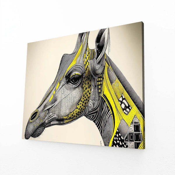Canvas Giraffe Prints