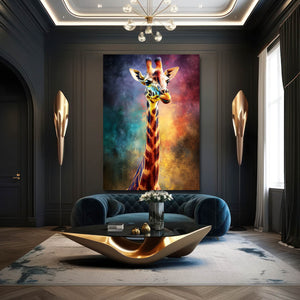 Canvas Giraffe Wall Art