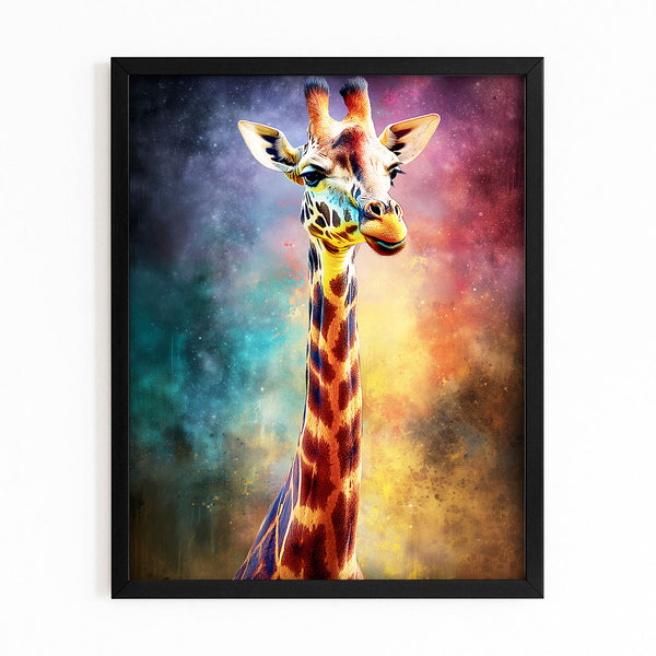Canvas Giraffe Wall Art