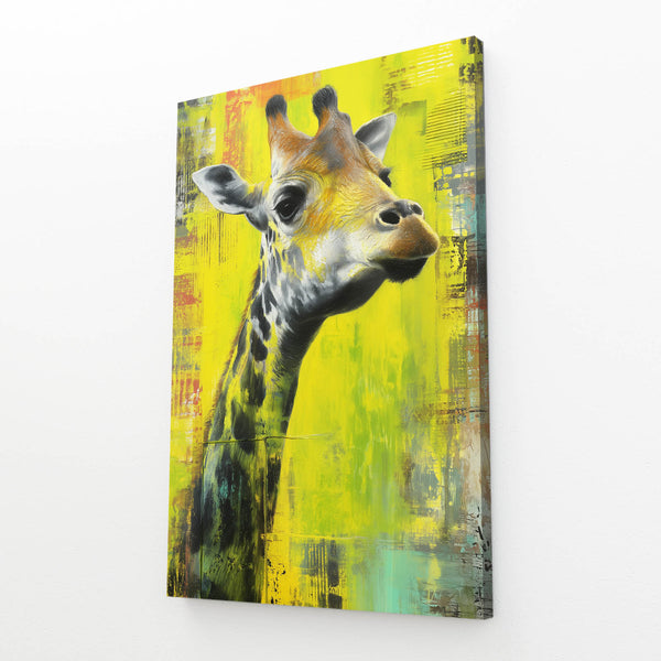 Canvas Giraffe