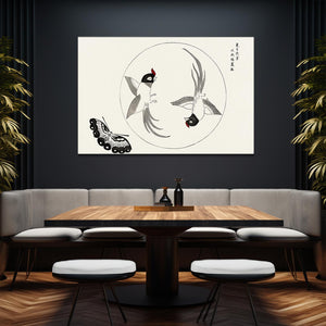 Butterfly wall Art Japanese | MusaArtGallery™