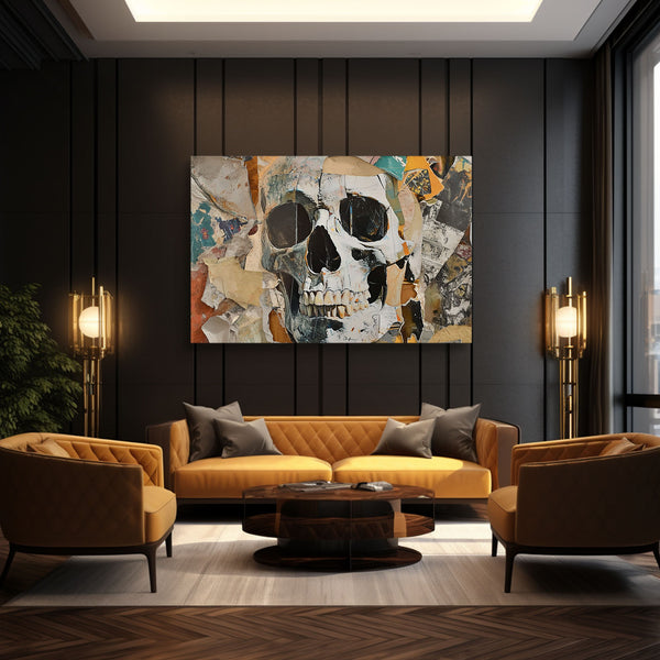 Canvas Skull Wall Art | MusaArtGallery™