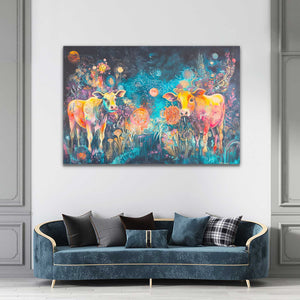 Canvas Wall Art Cows