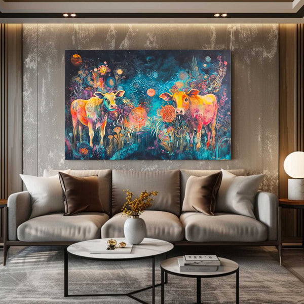 Canvas Wall Art Cows