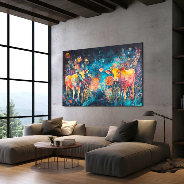 Canvas Wall Art Cows