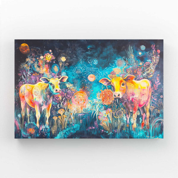 Canvas Wall Art Cows