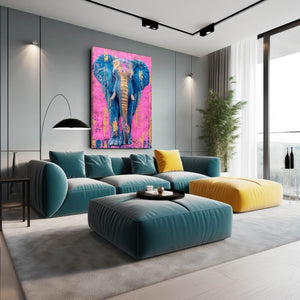 Canvas Wall Art Elephants | MusaArtGallery™