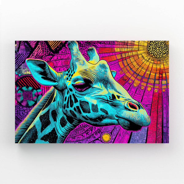 Canvas Wall Art Giraffe