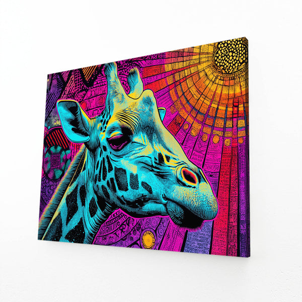 Canvas Wall Art Giraffe
