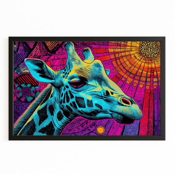 Canvas Wall Art Giraffe