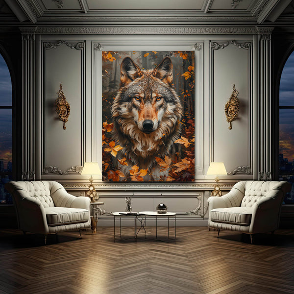 Canvas Wall Art Wolf  | MusaArtGallery™