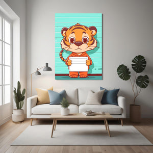 Cartoon Tiger Art | MusaArtGallery™