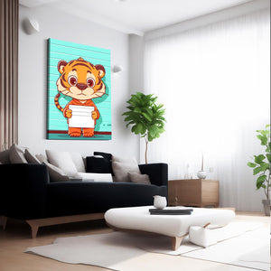 Cartoon Tiger Art | MusaArtGallery™