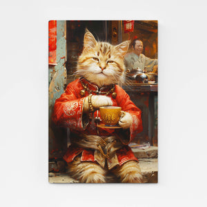 Cat and Cup Art | MusaArtGallery™