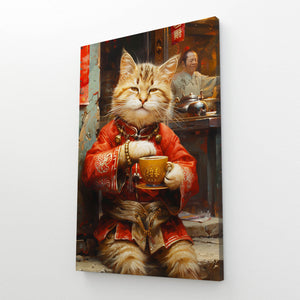 Cat and Cup Art | MusaArtGallery™