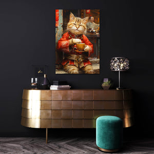 Cat and Cup Art | MusaArtGallery™