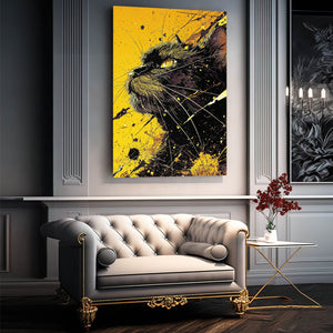 Cat Art Abstract | MusaArtGallery™