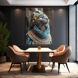 Cat Art Egyptian | MusaArtGallery™