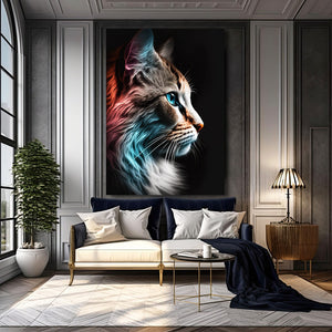 Cat Bathroom Wall Art | MusaArtGallery™